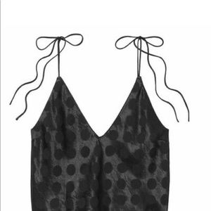 Cropped Satin Camisole